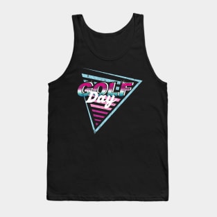 the golf day retro Tank Top